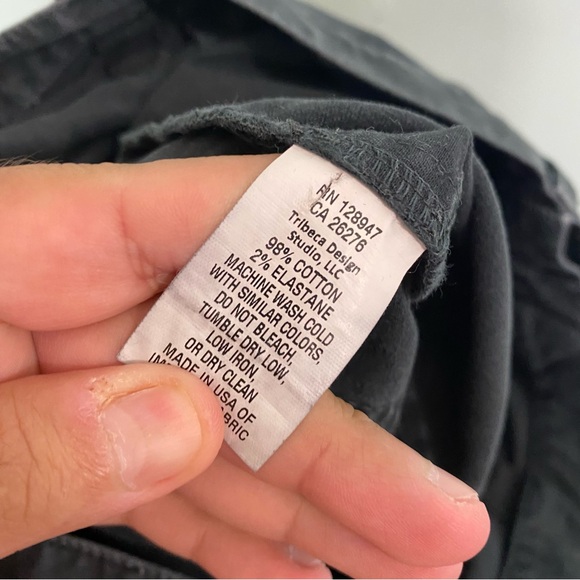 Nili Lotan Shon Pant Barrel Bow Leg Size 4 Slouchy In Carbon Black - Picture 8 of 8